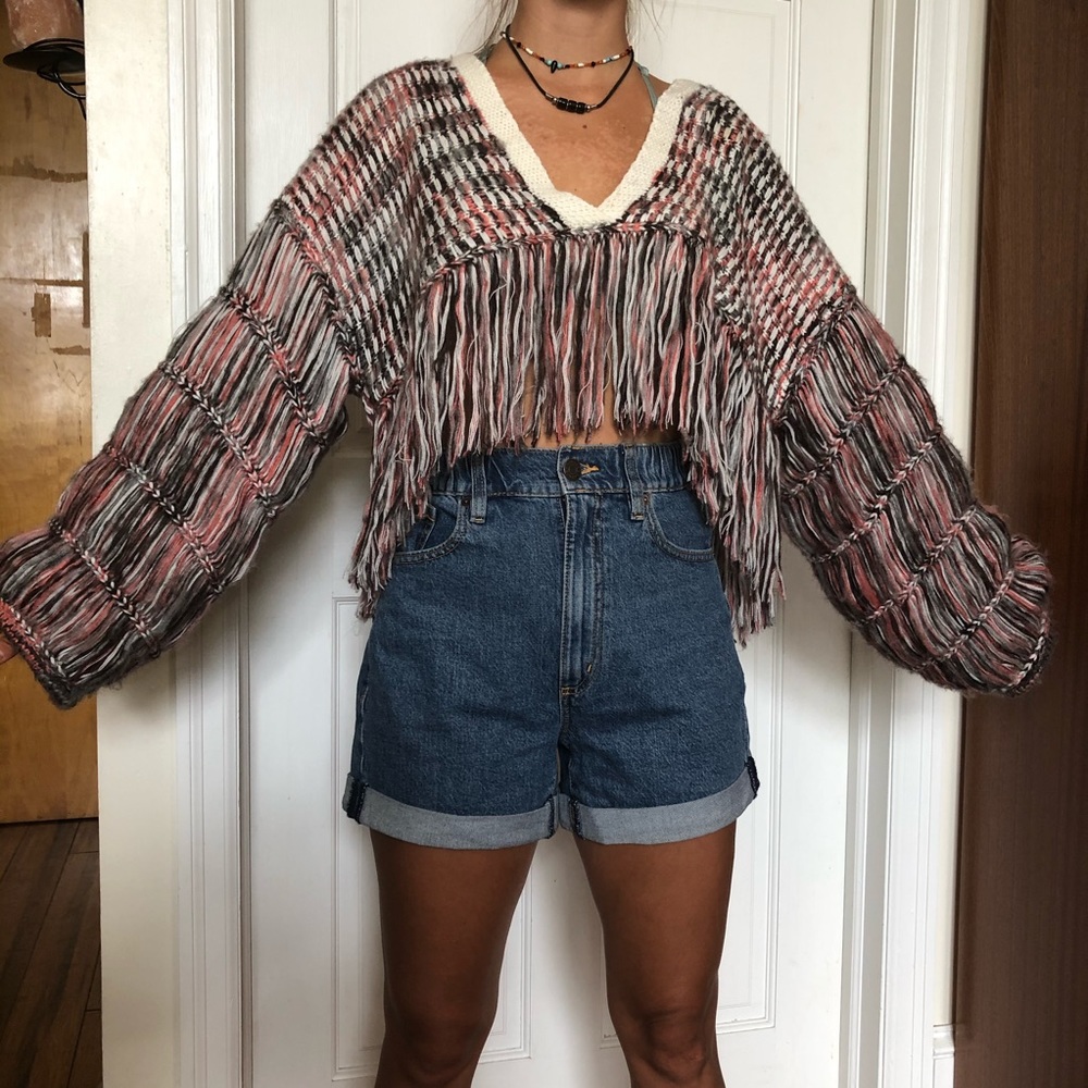 Cropped sweater